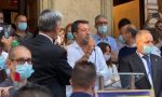 Salvini show in villa Gianetti: "Chi a Saronno vuole i migranti, se li mantenga" FOTO
