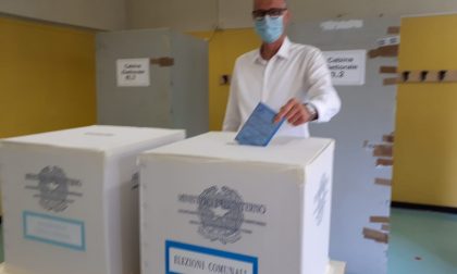 Elezioni Saronno 2020 il candidato sindaco Airoldi ha votato