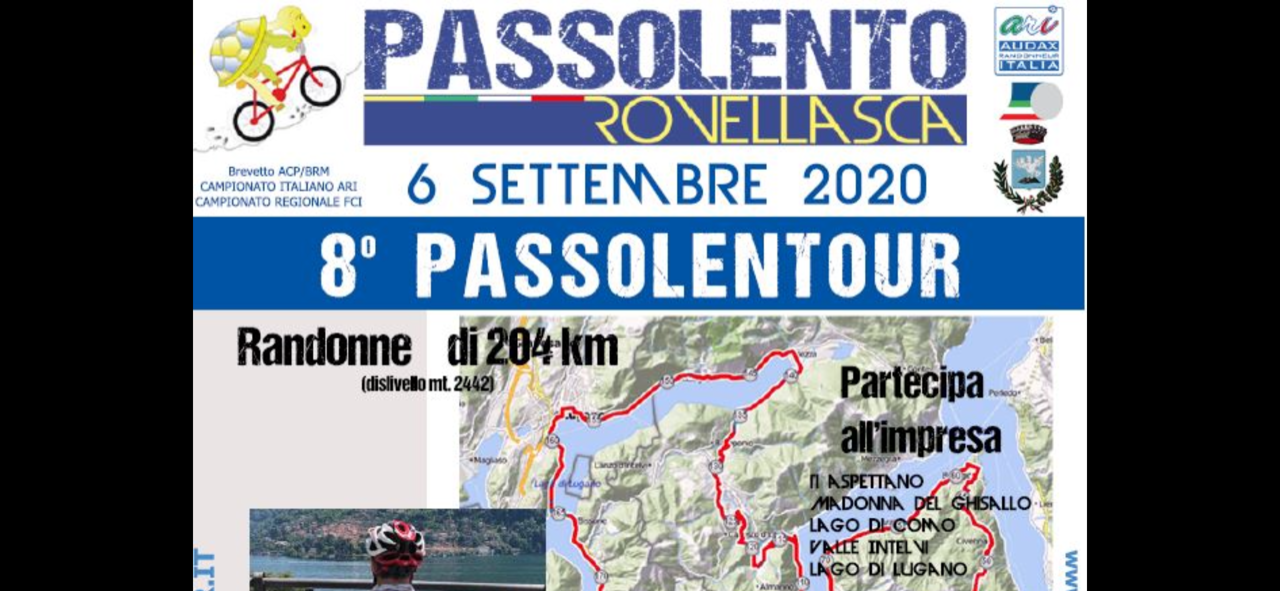 Passolentour in sella per la randonneè si parte da Rovellasca
