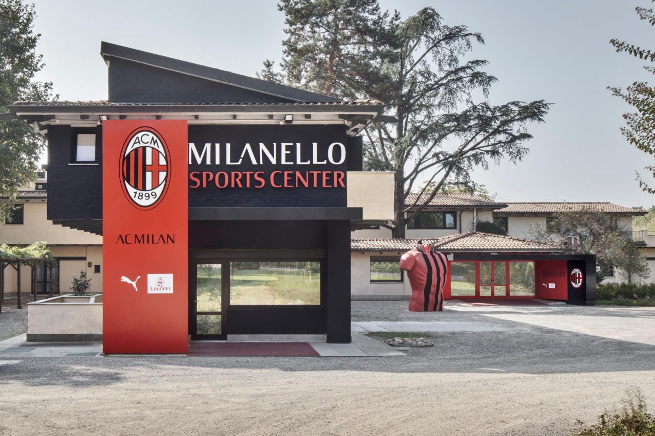 Milanello isolata a causa del maltempo