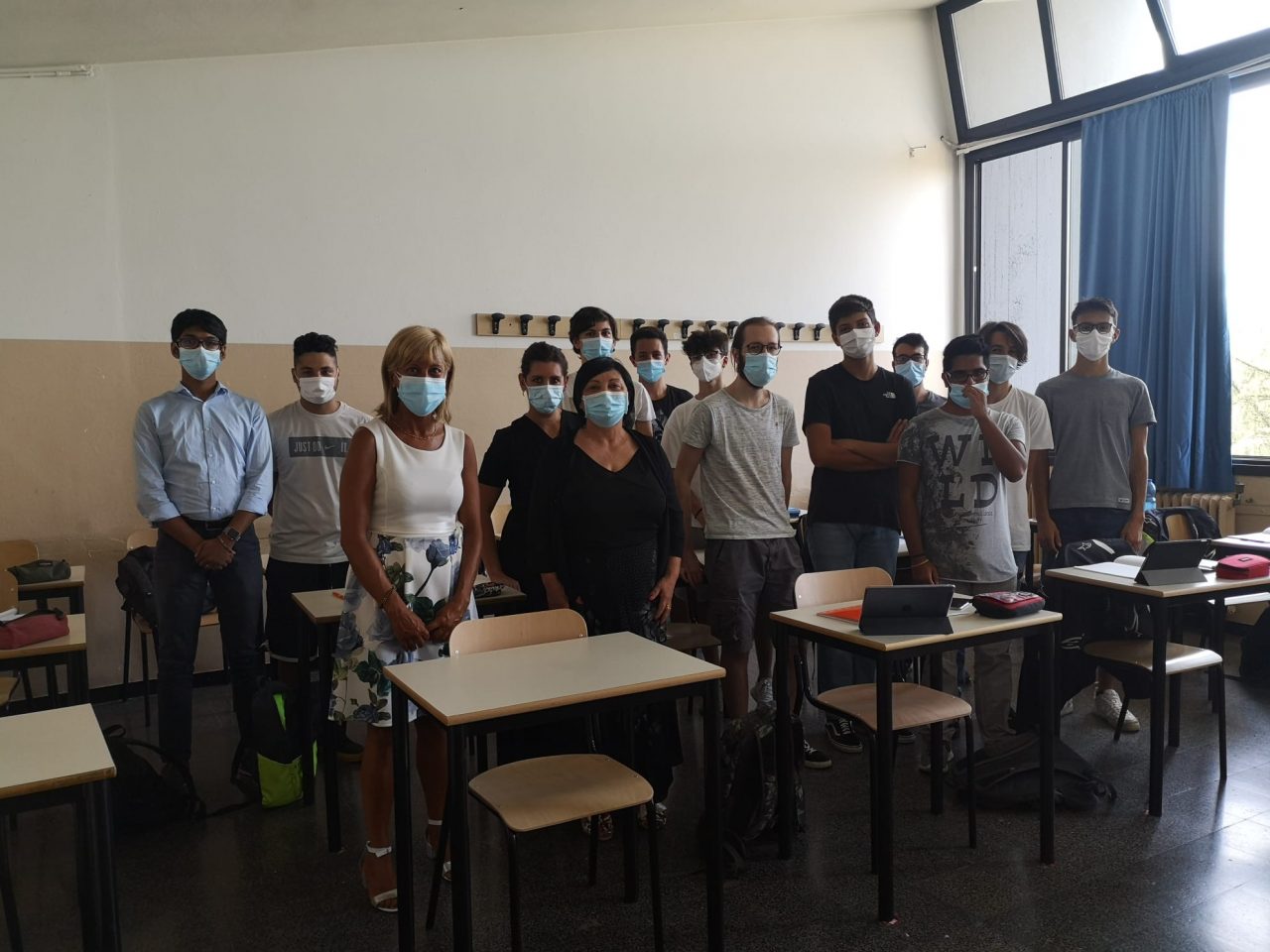 Il sindaco in visita all’Istituto Facchinetti