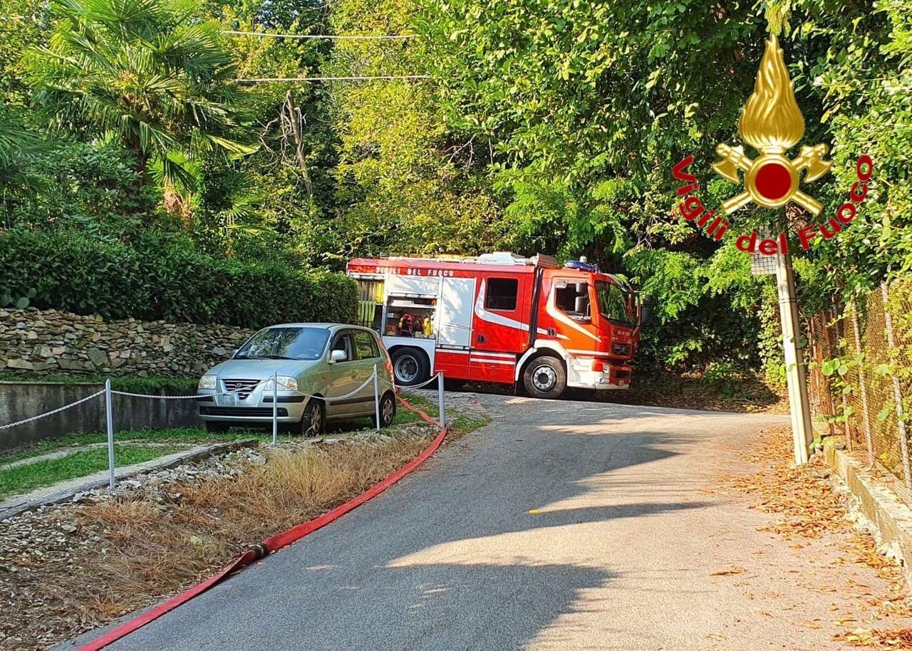 fuga di gas cisterna luino