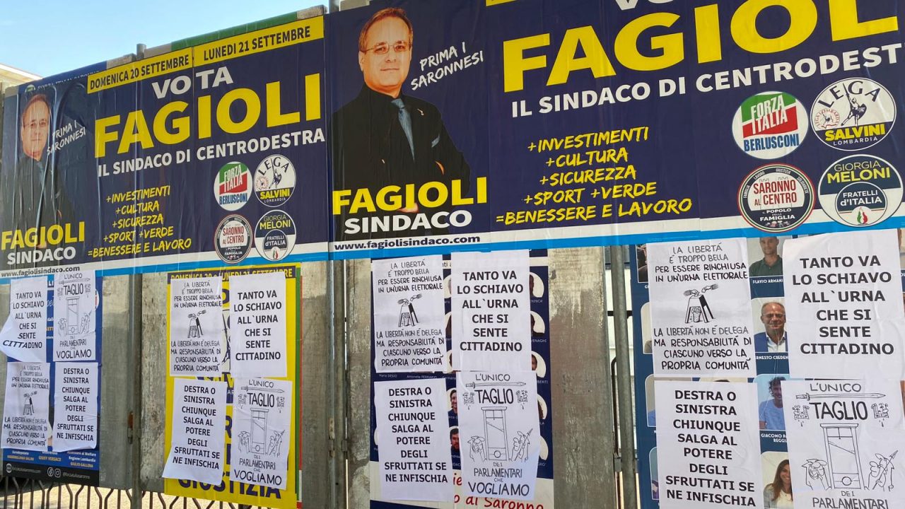 A Cassina Ferrara ghigliottine e appelli contro il voto FOTO
