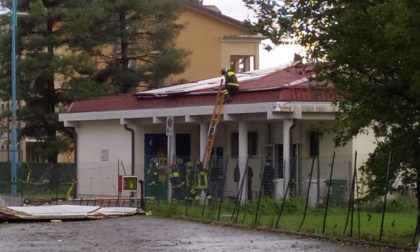 Scuola scoperchiata a Castelseprio: alunni e docenti evacuati FOTO e VIDEO