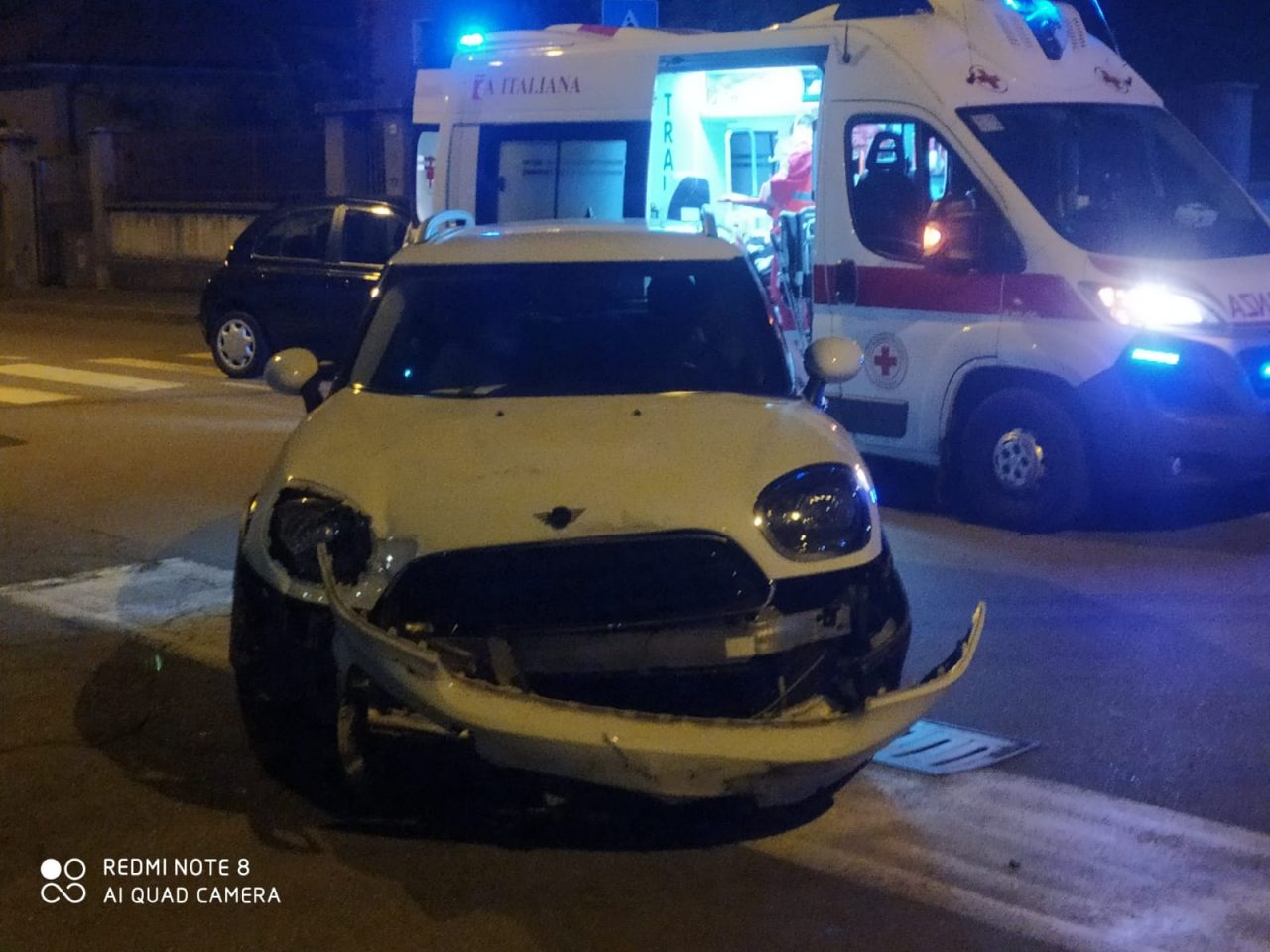 Incidente a Castellanza, ferita una 28enne SIRENE DI NOTTE