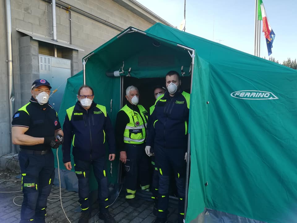 Protezione Civile chiusa per coronavirus a Tradate