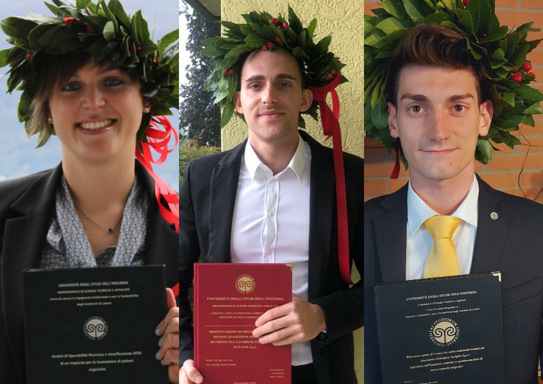 All’Insubria i primi laureati in Ingegneria Ambientale