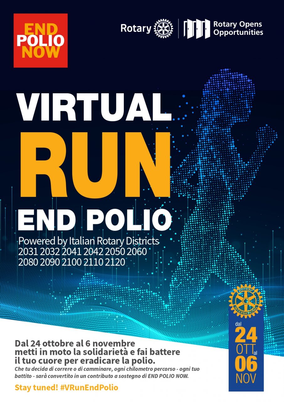 Virtual Run End Polio col Rotary Distretto 2042