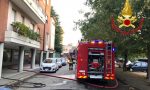 Incendio in un appartamento a Busto, sette intossicati