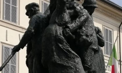 Monumento ai Caduti, completata la restaurazione a Turate