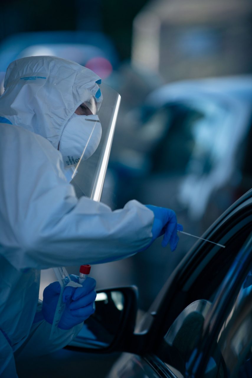 punto tamponi alla caserma nato di solbiate olona