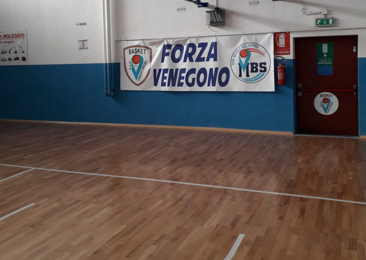 Basket Venegono, palazzetto rinnovato in attesa del ritorno in campo