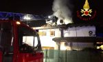 Tetto in fiamme a Lomazzo, donne e bambino soccorsi VIDEO