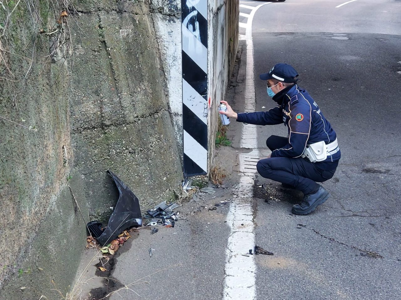 incidente in via da vinci a tradate