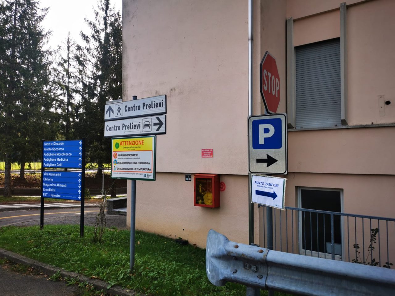 Chiude il punto tamponi a Tradate, era poco sicuro
