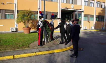 I carabinieri commemorano i caduti nell'adempimento del dovere