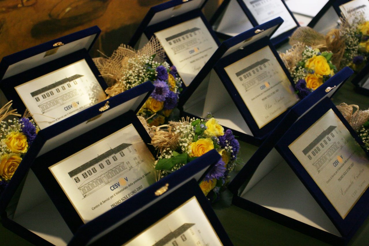 Sole d’Oro, la premiazione dei volontari col Csv Insubria si farà in streaming