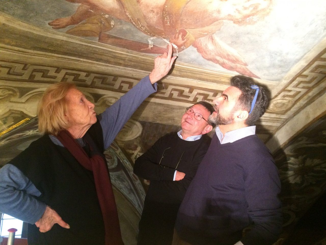 Pinin Brambilla Barcilon e i restauri nella chiesa di San Francesco a Saronno
