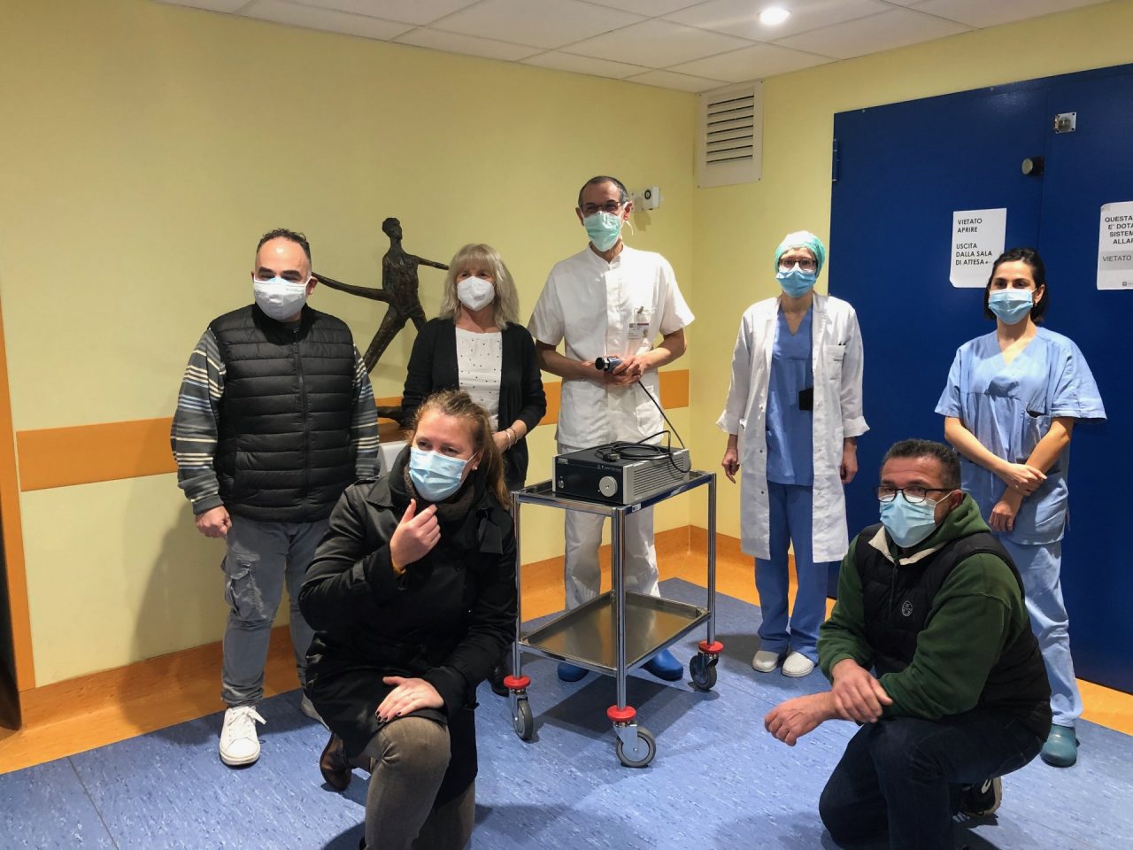 Regalo da Il Ponte del Sorriso: una nuova telecamera laparoscopica già al lavoro in chiurugia