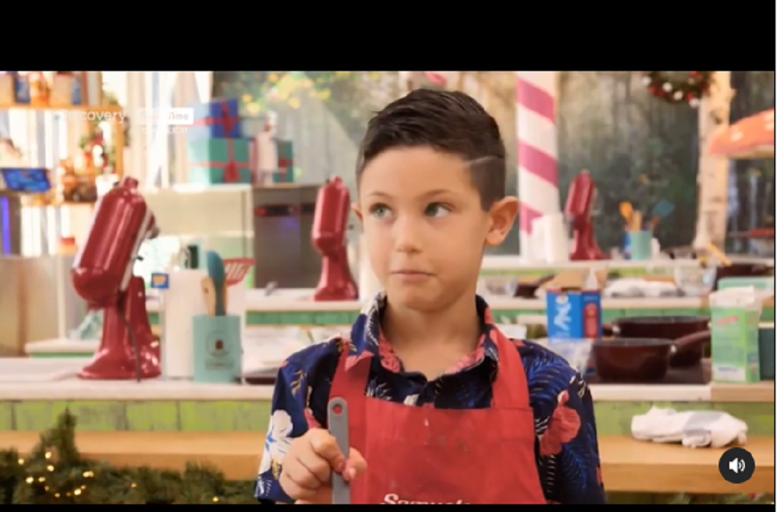 Samuele a Junior Bake-off, l’esordio del giovane cogliatese