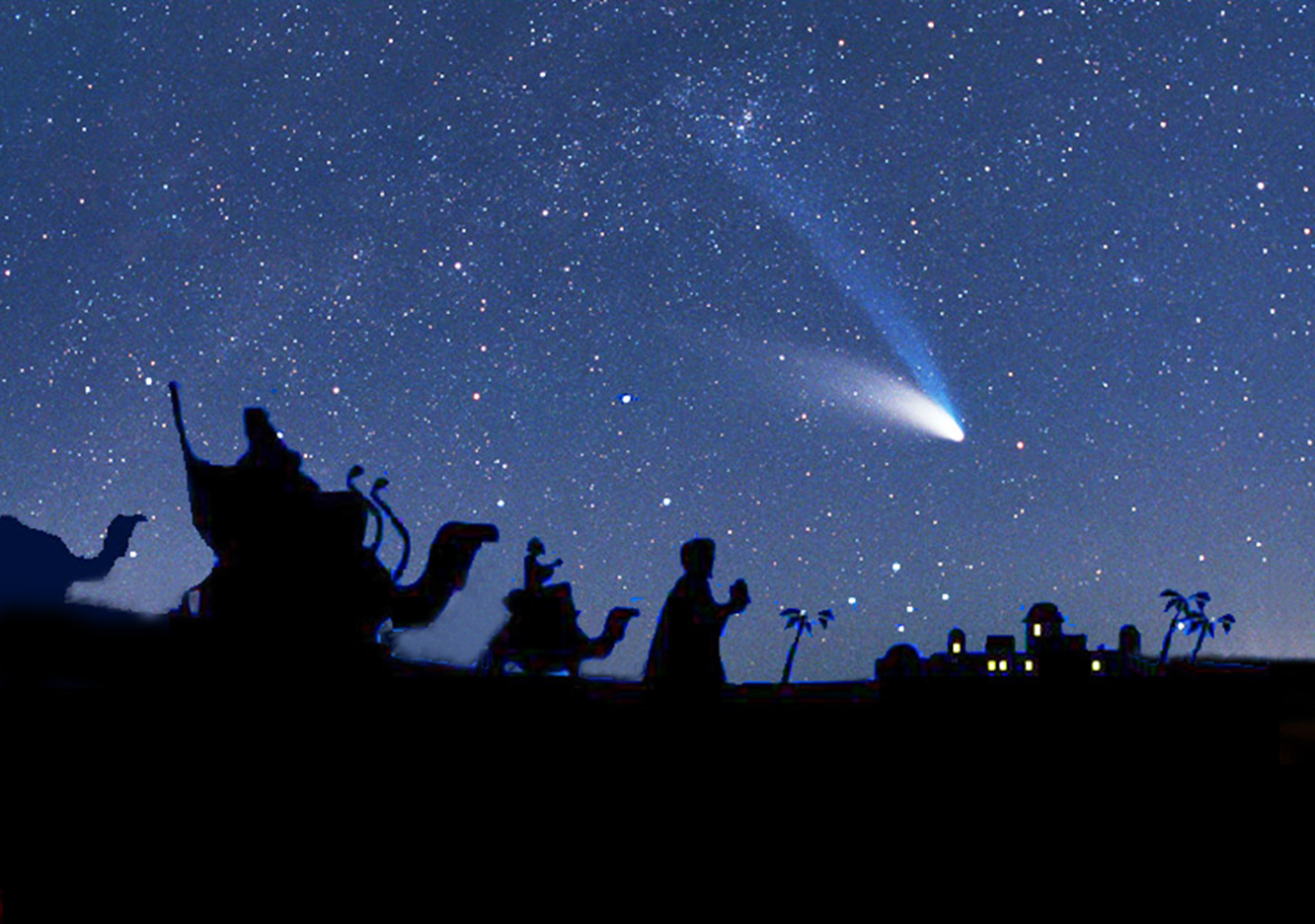 Inseguendo la stella cometa Proprio come i tre Re Magi - Rubriche Tempo  libero