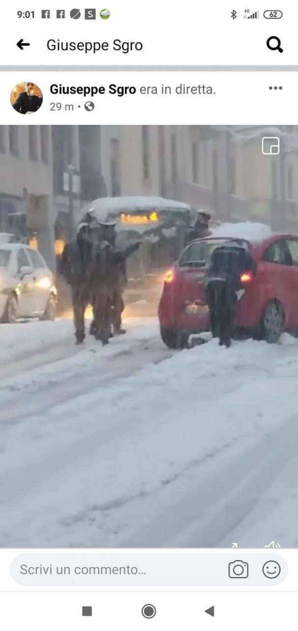 Neve a Saronno, Airoldi: “Spazzatura non avvenuta secondo programma. Mi scuso”