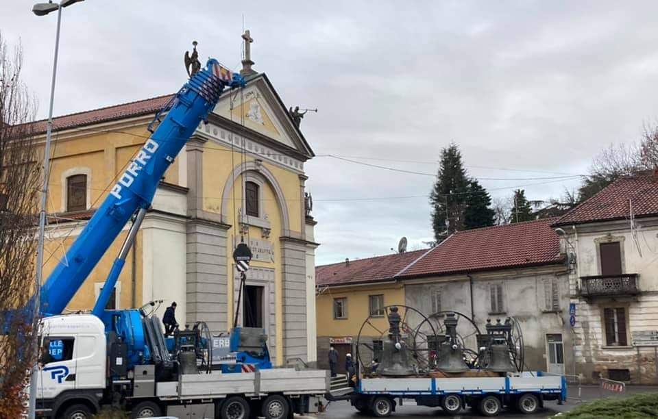 Le campane restaurate tornano a suonare per Natale