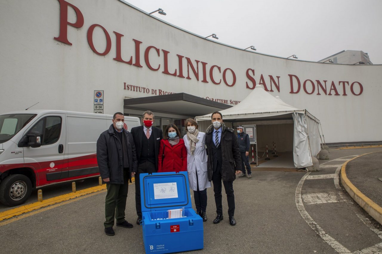 Donate 3500 dosi di vaccino antinfluenzale ad Avis Lombardia