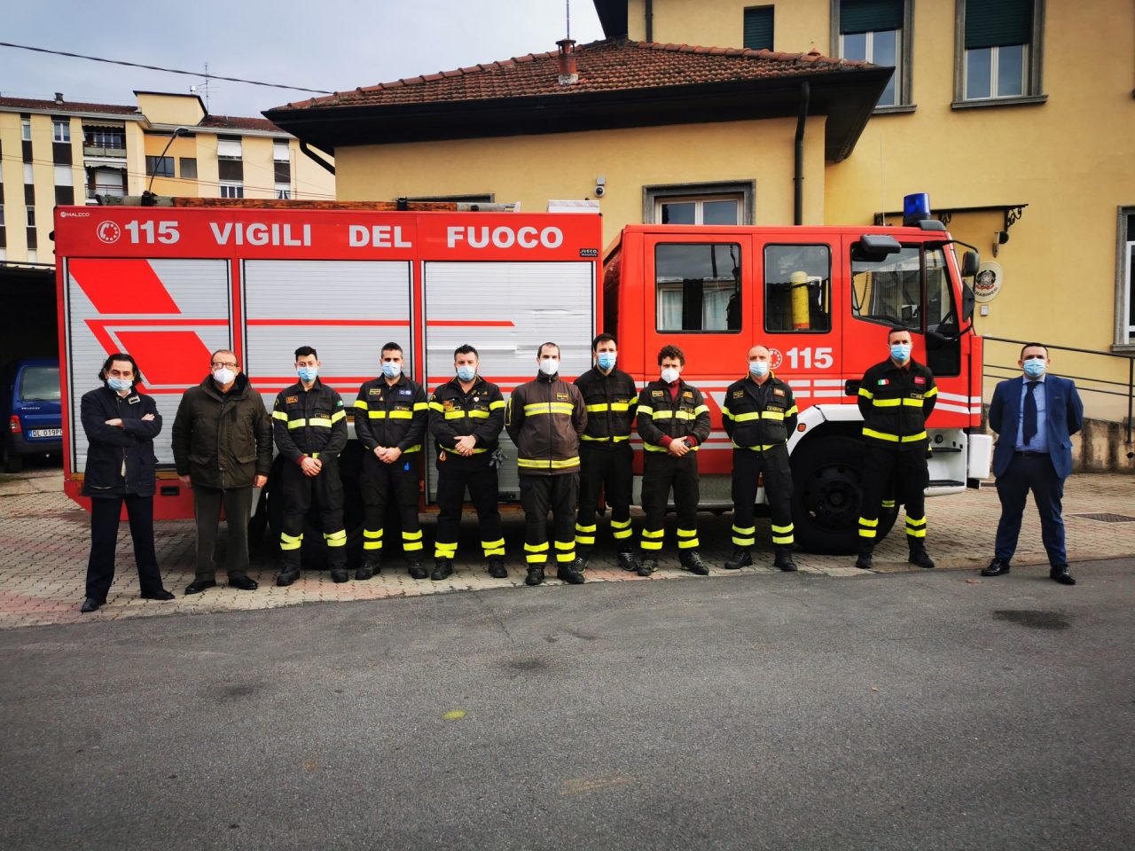 Più di un intervento al giorno per i Vigili del fuoco volontari di Tradate
