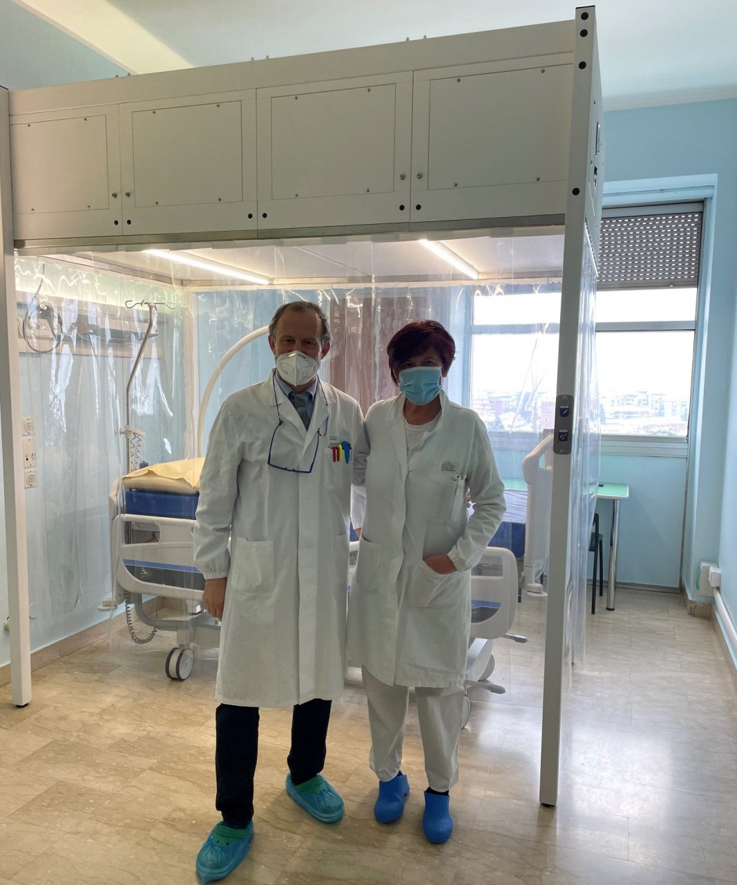 nuova camera sterile all'ospedale di busto