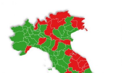 Covid, la mappa dell'incidenza: Como in zona rossa, Varese no. E Bergamo...