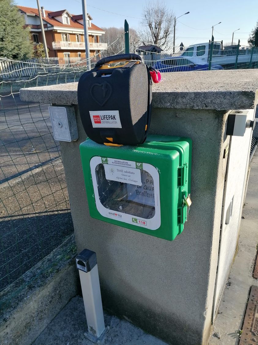Cislago, il Dae vandalizzato torna a funzionare
