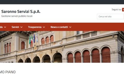 Nuovo sito web per Saronno Servizi