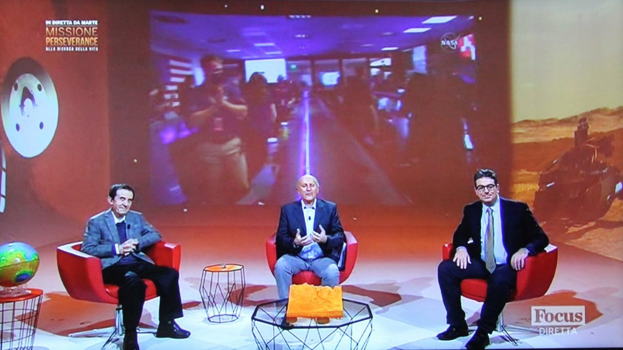 In diretta da Marte accompagnati dal presidente Gat Cesare Guaita