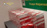 Contrabbando di sigarette, sequestrati a Malpensa 200kg di tabacco in una mattinata