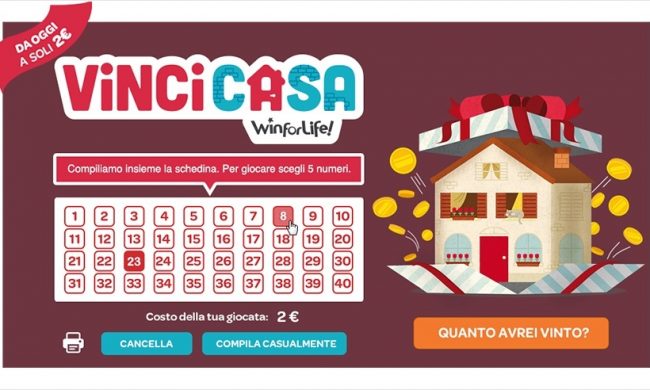 VinciCasa: vinti ad Abbiategrasso 200mila euro e una casa