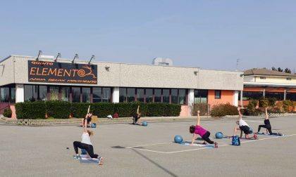 Palestre ancora chiuse, a Venegono si fa fitness all'aria aperta