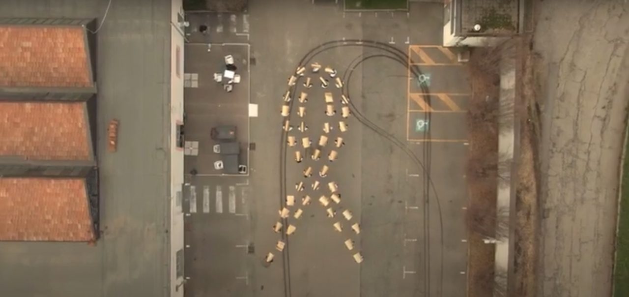 Giornata mondiale contro il cancro pediatrico: il video del flash mob in Frera