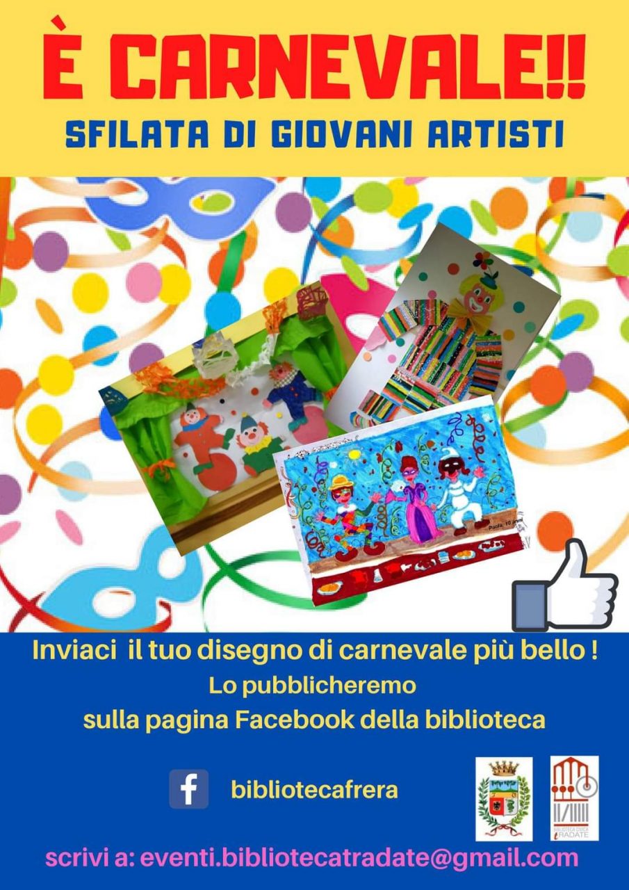 Sfila la creatività online per il Carnevale 2021 di Tradate