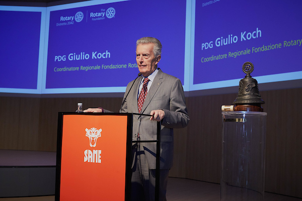 Il Rotary e il Governo degli Stati Uniti sostengono la lotta dell’Italia contro il Covid