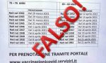 Calendario adesioni per i vaccini, Asst Valle Olona: "Un falso"