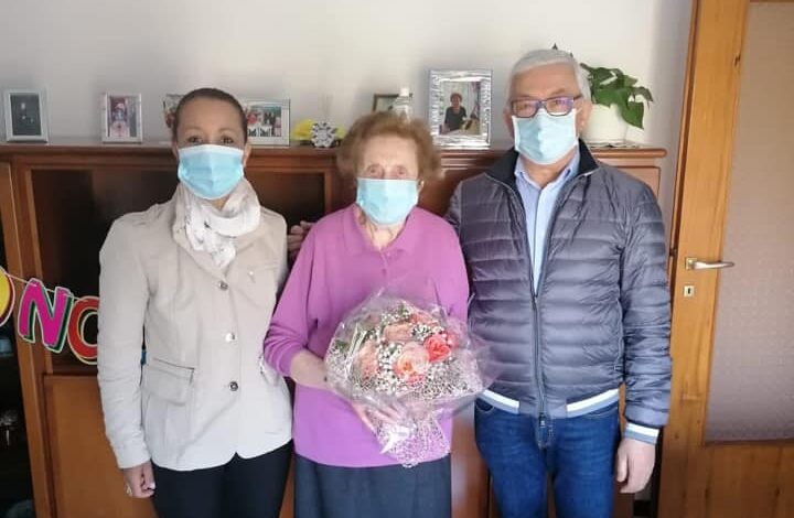 Cento candeline per Angelina Bottazzini, gli auguri di tutta Castiglione Olona