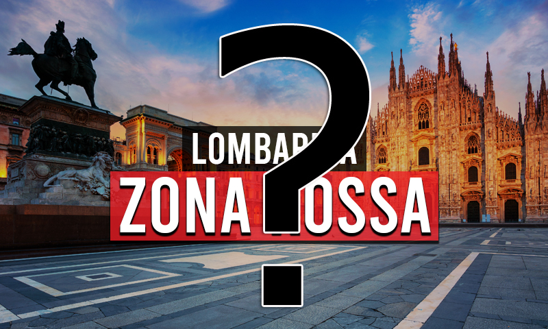 Lombardia e l’Italia verso la zona rossa: lockdown nel weekend, negozi chiusi e tutti in casa
