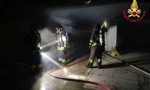 Incendio in un box di Malnate: arrivano i Vigili del Fuoco