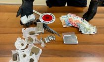 Spaccio in zona rossa, arrestato a Castellanza con 4 etti di hashish