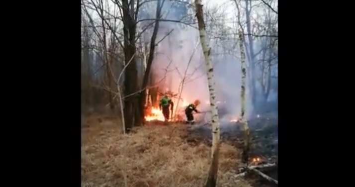 Incendio a Ca’ del Re a Solaro: fiamme contenute e sconfitte