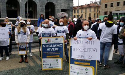 Ambulanti in piazza a Varese, Saronno in Azione: "Si può riaprire il 15 maggio, ecco come"