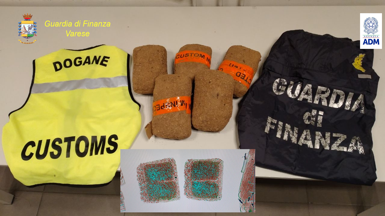 Fermato a Malpensa un carico con quasi 6kg di “Shaboo”