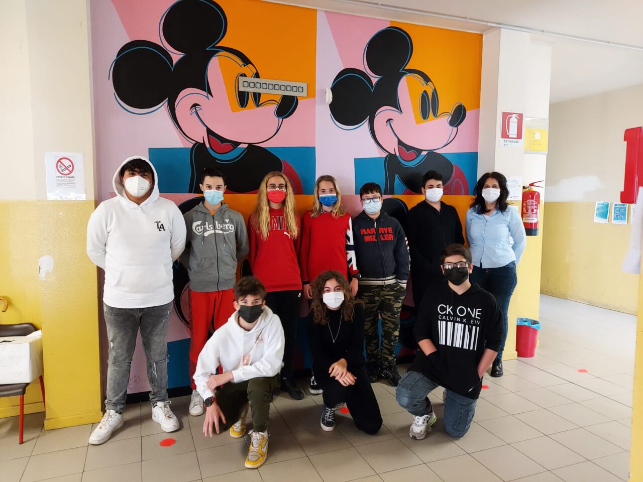 Nella “galleria d’arte” della Ferrarin arriva anche il “Mickey Mouse” di Warhol