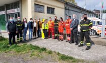 Inaugurato il defibrillatore donato dai Leo ai Vigili del Fuoco di Tradate